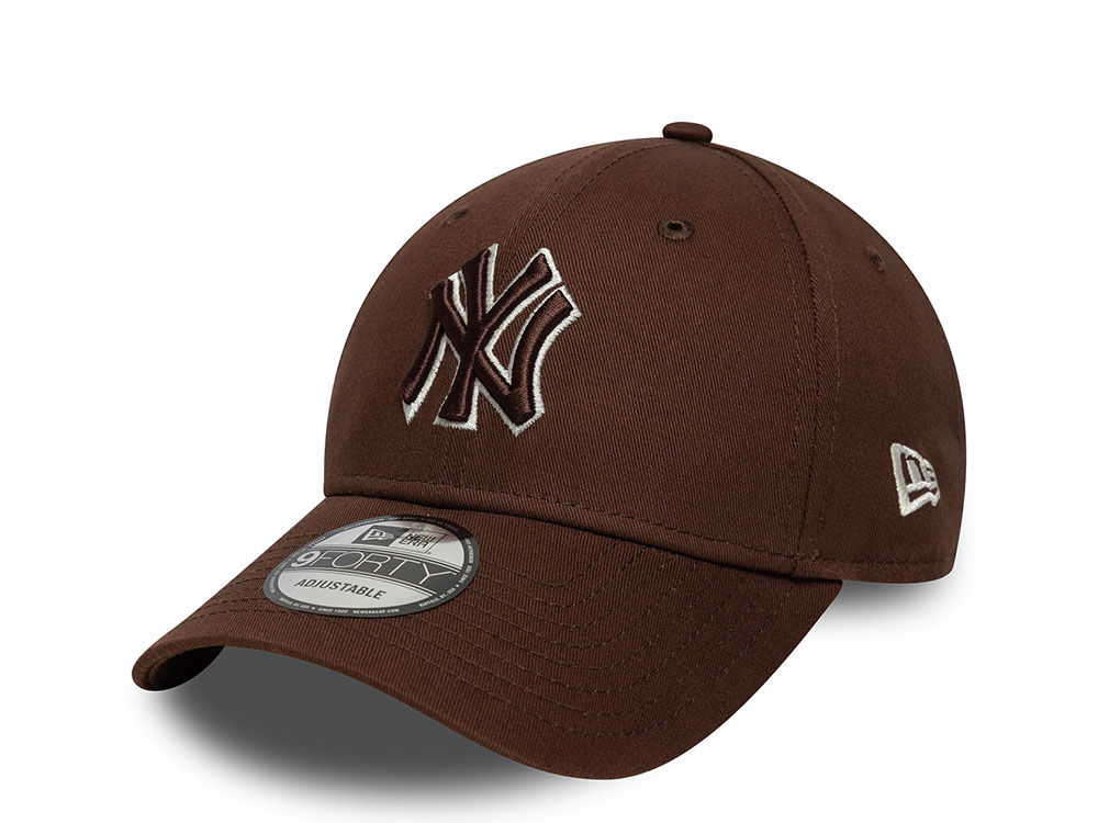 New Era New York Yankees Team Outline Brown Edition 9Forty