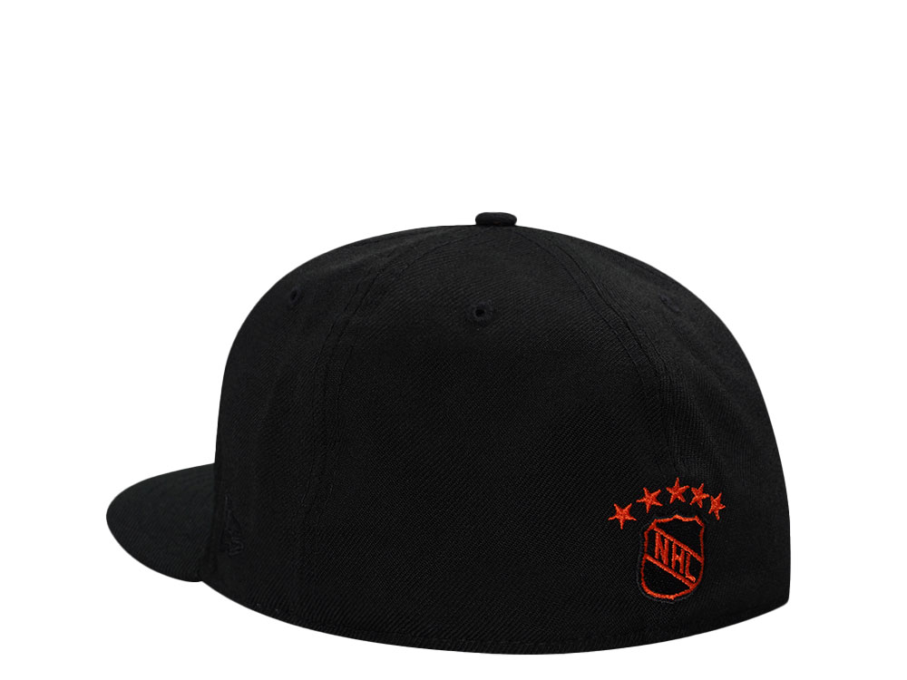 New Era Winnipeg Jets Black Throwback Wool Edition 59Fifty Fitted