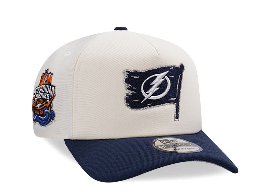 New Era Tampa Bay Lightning Stadium Series 2026 Chrome Two Tone Edition 9Forty A Frame Snapback Hat