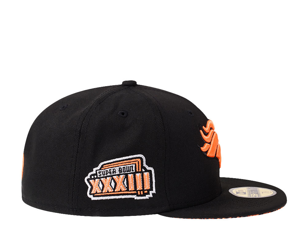 New Era Denver Broncos Super Bowl XXXIII Black Summerpop Edition 59Fifty Fitted Hat
