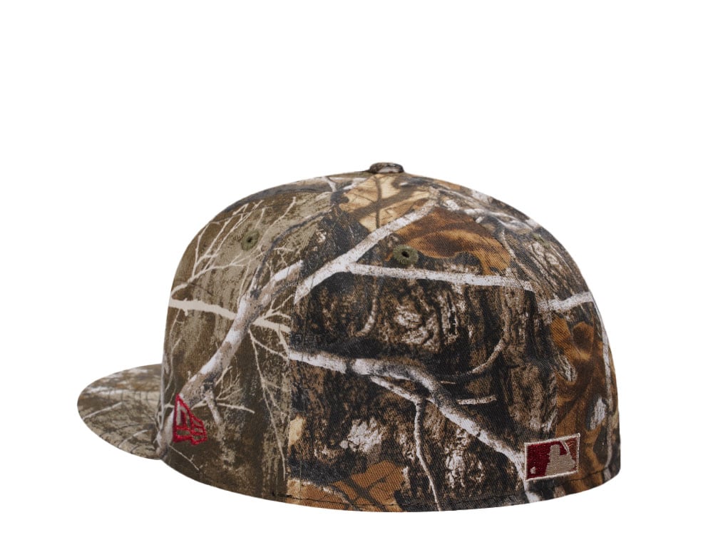 New Era Texas Rangers Arlington Stadium Realtree Prime Edition 59Fifty Fitted Hat