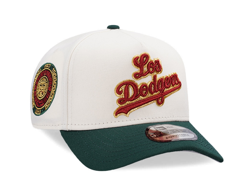 New Era Los Angeles Dodgers Script Chrome Two Tone Edition 9Forty A Frame Snapback Hat