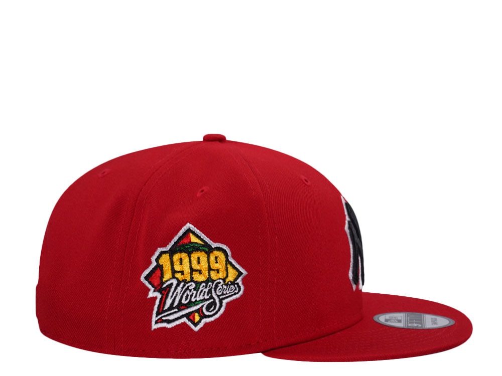 New Era New York Yankees 1999 World Series Scarlet Edition 9Fifty Snapback Hat