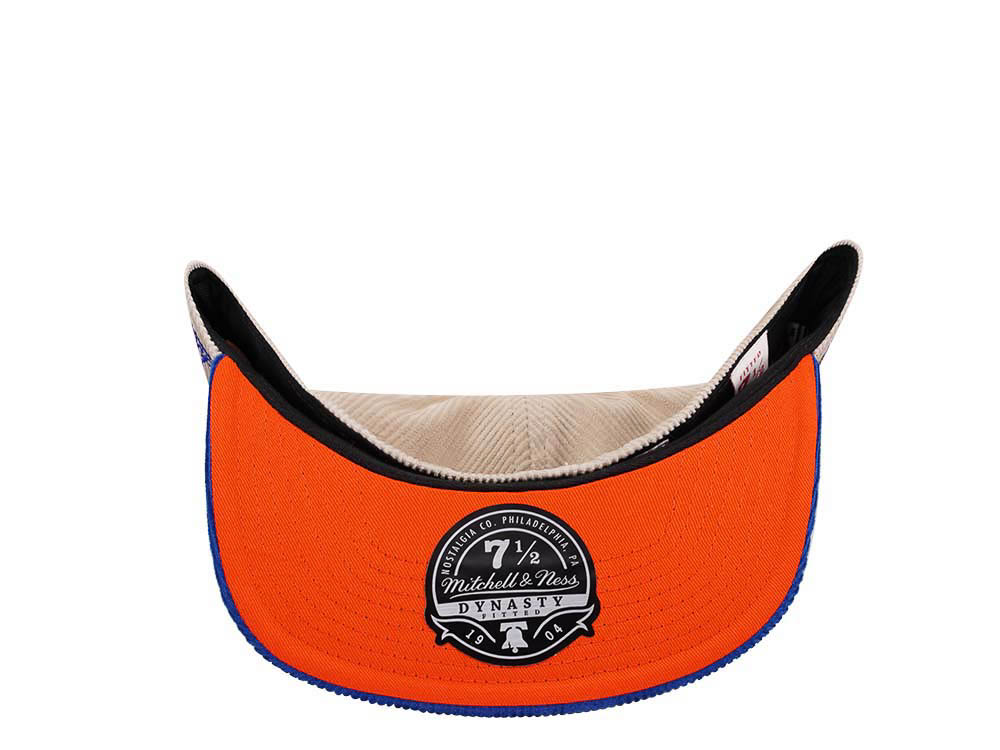 Mitchell & Ness New York Knicks All Star 1998 Two Tone Hardwood Classic Cord Edition Dynasty Fitted Hat