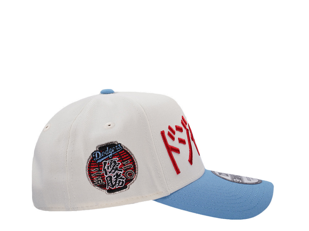 New Era Los Angeles Dodgers World Series 2025 Chrome Two Tone Edition 9Forty A Frame Snapback Hat