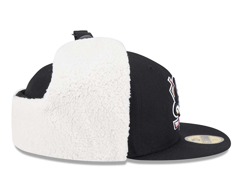 New Era Anaheim Ducks Classic Black 59Fifty Dogear Fitted Hat