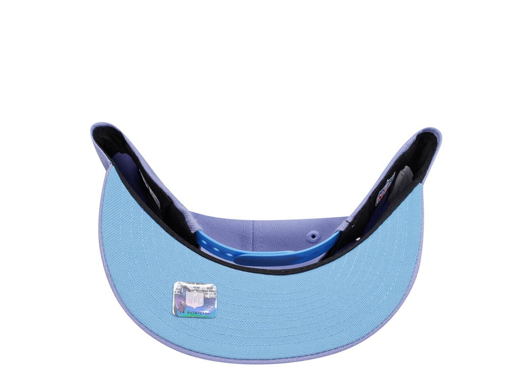 New Era Seattle Seahawks Established 1976 Purple Light Blue Edition 9Fifty Snapback Hat
