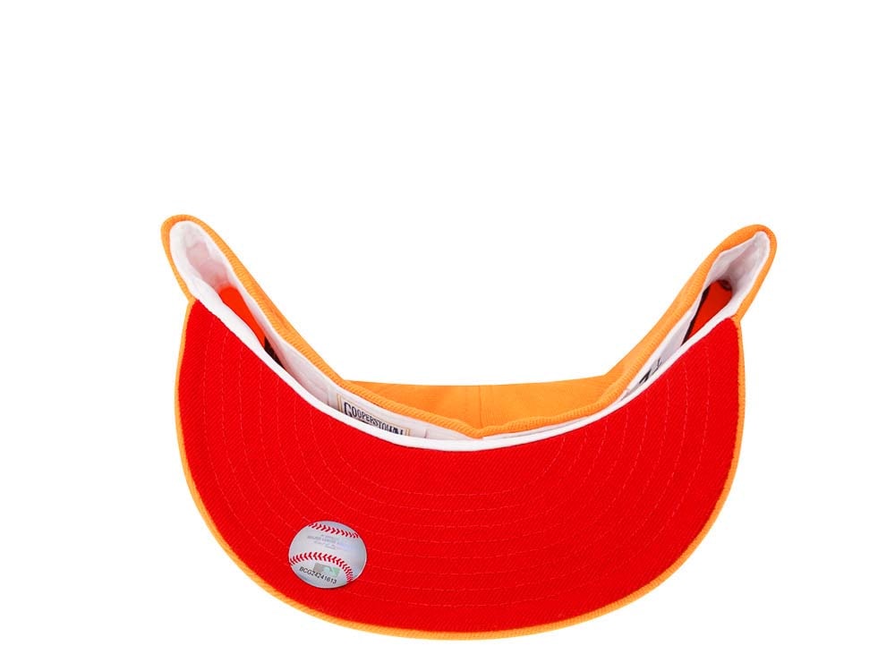 New Era Toronto Blue Jays World Series 1993 Flash Orange Glow Edition 59Fifty Fitted Hat
