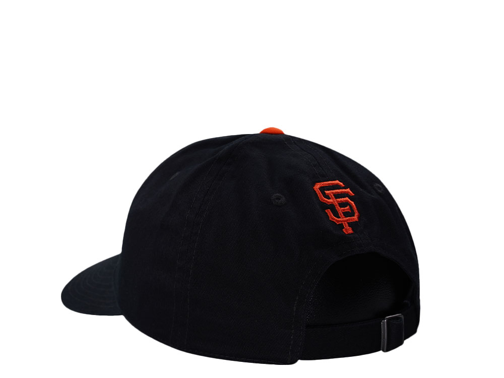 Nike San Francisco Giants Primetime Club Black Edition Strapback Hat