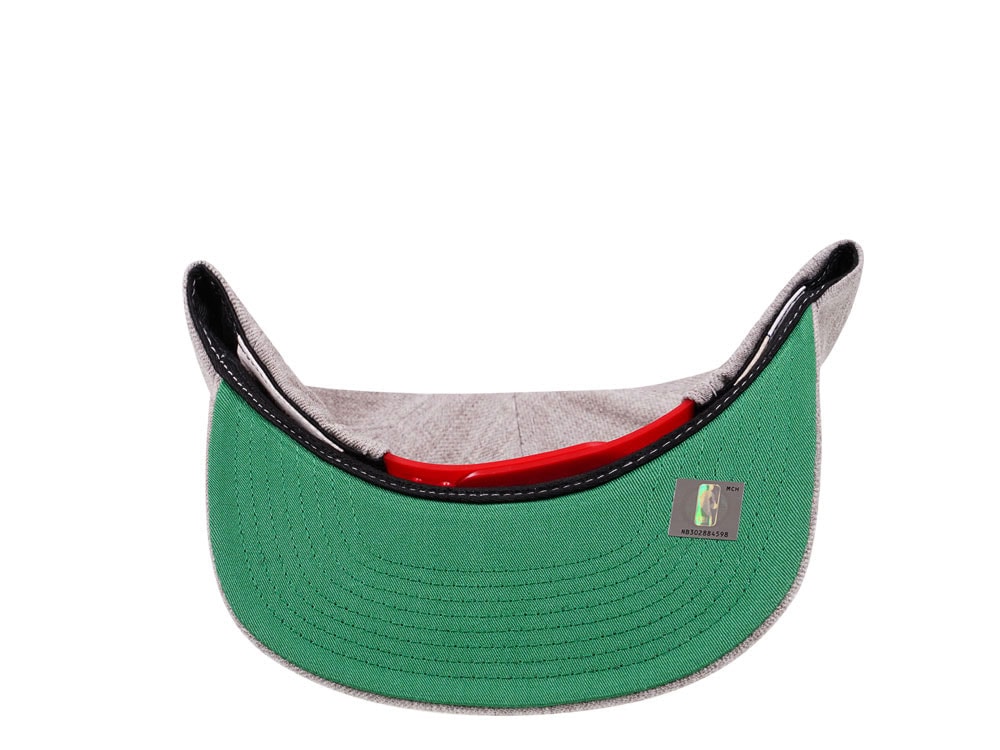 Mitchell & Ness Houston Rockets Hardwood Classics Heather Snapback Hat