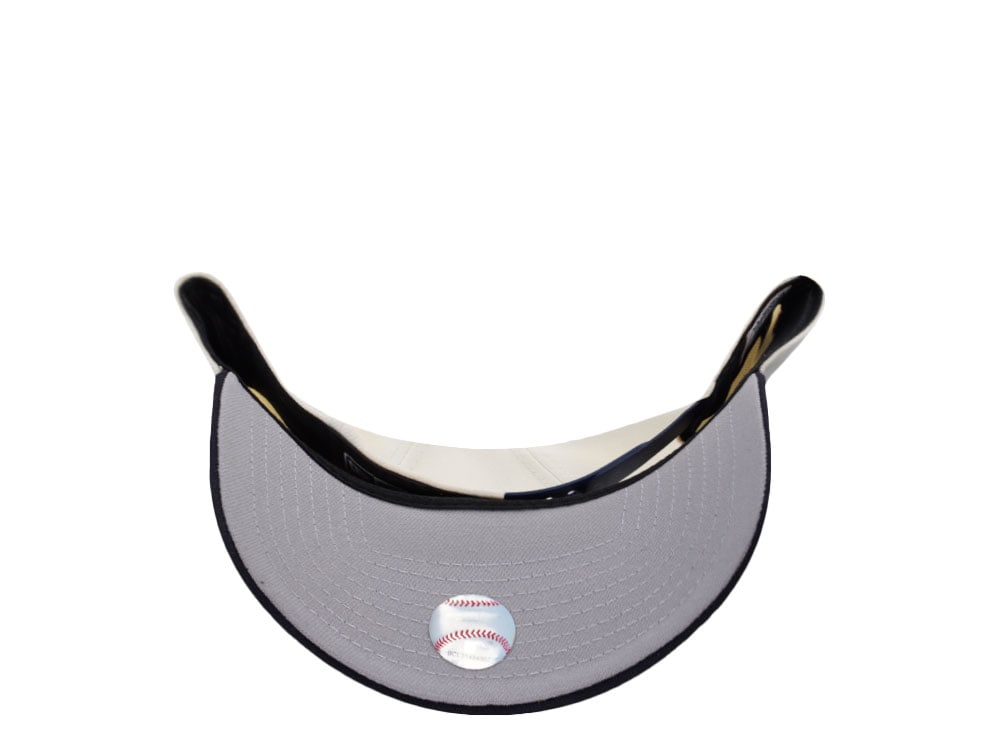 New Era Atlanta Braves World Series 1995 Chrome Two Tone Edition 9Forty A Frame Snapback Hat