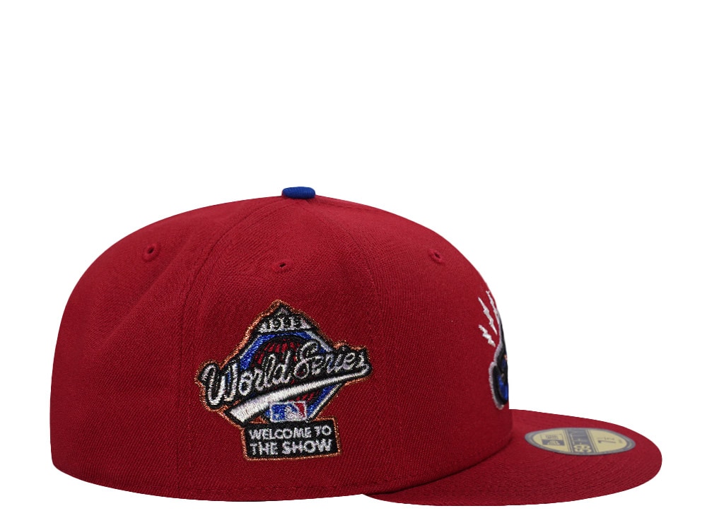 New Era Atlanta Braves World Series 1995 Pinot Prime Edition 59Fifty Fitted Hat