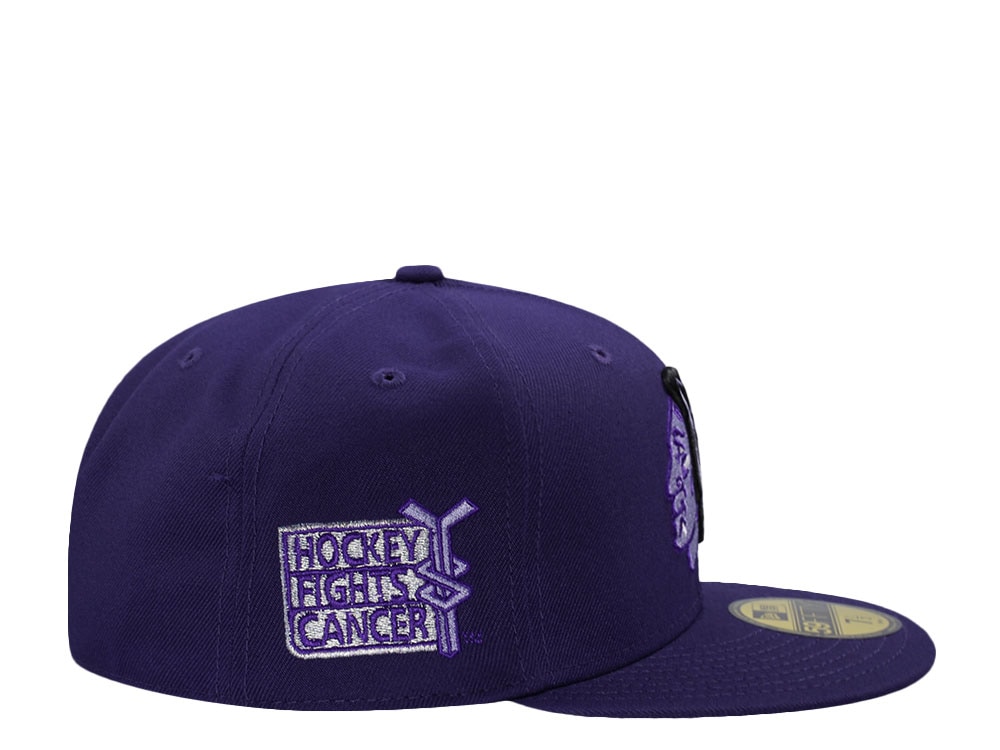 New Era Chicago Blackhawks Hockey Fights Cancer Edition 59Fifty Fitted Hat