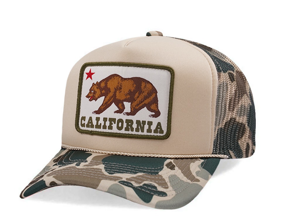 American Needle Mallard Foamy California Sand Edition Trucker Snapback Hat