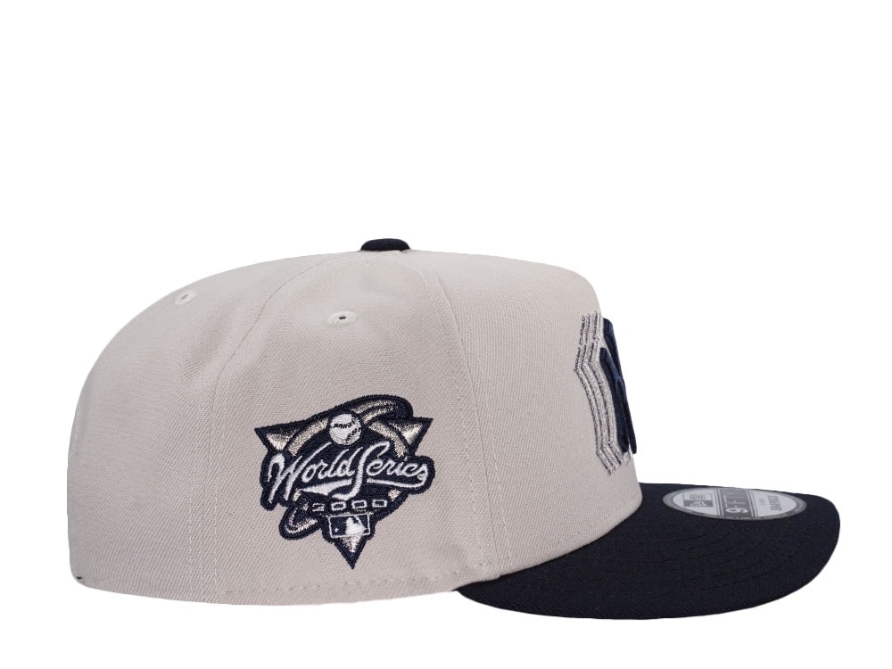 New Era New York Yankees World Series 2000 Cascading Stone Two Tone Edition 9Fifty A Frame Snapback Hat