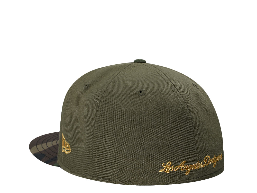 New Era Los Angeles Dodgers World Series 2024 Camouflage Two Tone Prime Edition 59Fifty Fitted Hat