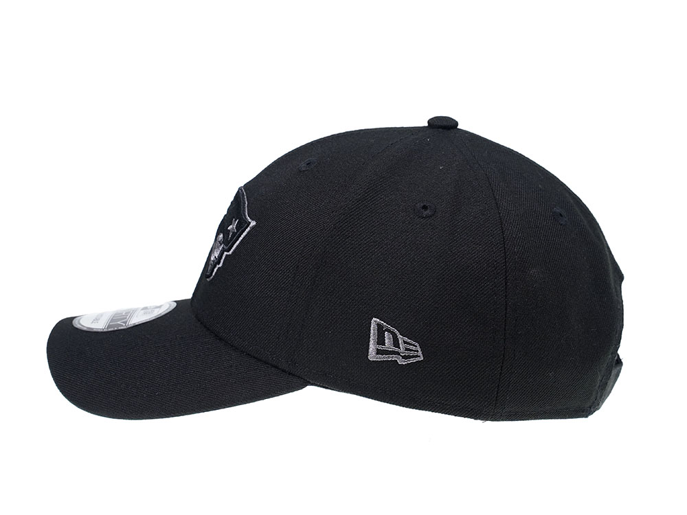 New Era New England Patriots Curved Grey Edition 9Forty Strapback Hat