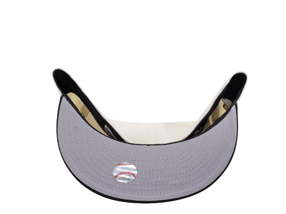 New Era Chicago White Sox Comiskey Park Skull Chrome Two Tone Edition 59Fifty Fitted Hat