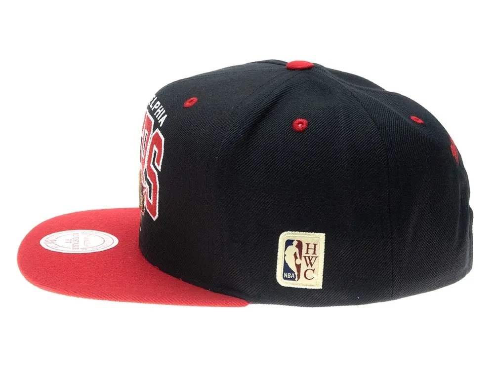 Mitchell & Ness Philadelphia 76ers HWC Team Arch Snapback Hat