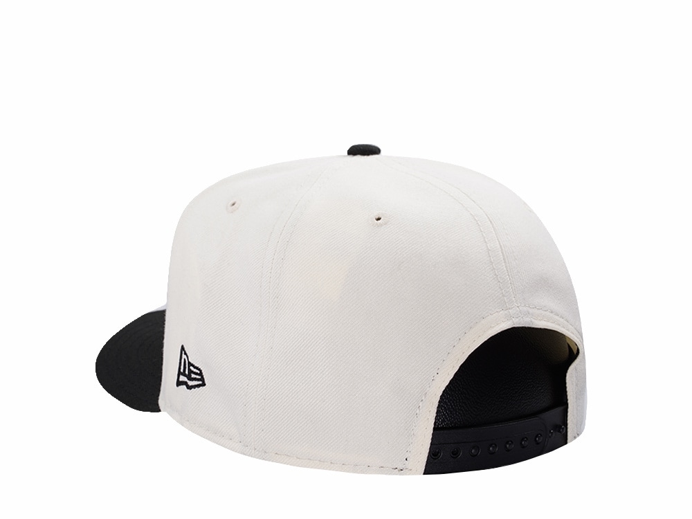 New Era Chicago Bulls NBA on NBC Chrome Two Tone Edition 9Fifty A Frame Snapback Hat
