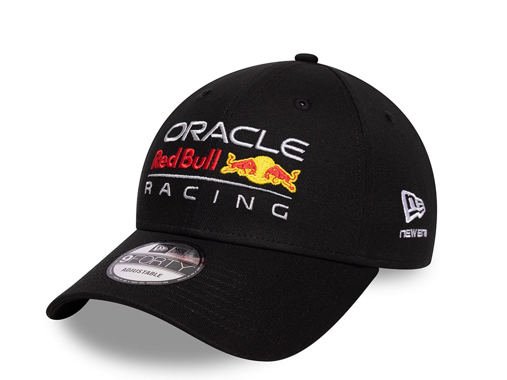 New Era Red Bull Racing Black 9Forty Snapback Hat