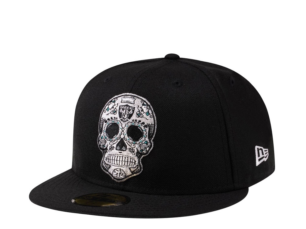 New Era Las Vegas Raiders Skull Edition 59Fifty Fitted Hat