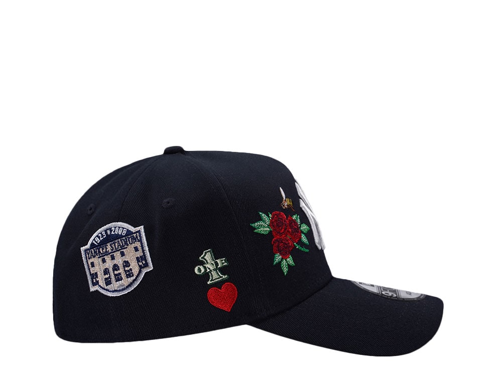 New Era New York Yankees MLB Champs Navy Edition 9Forty A Frame Snapback Hat