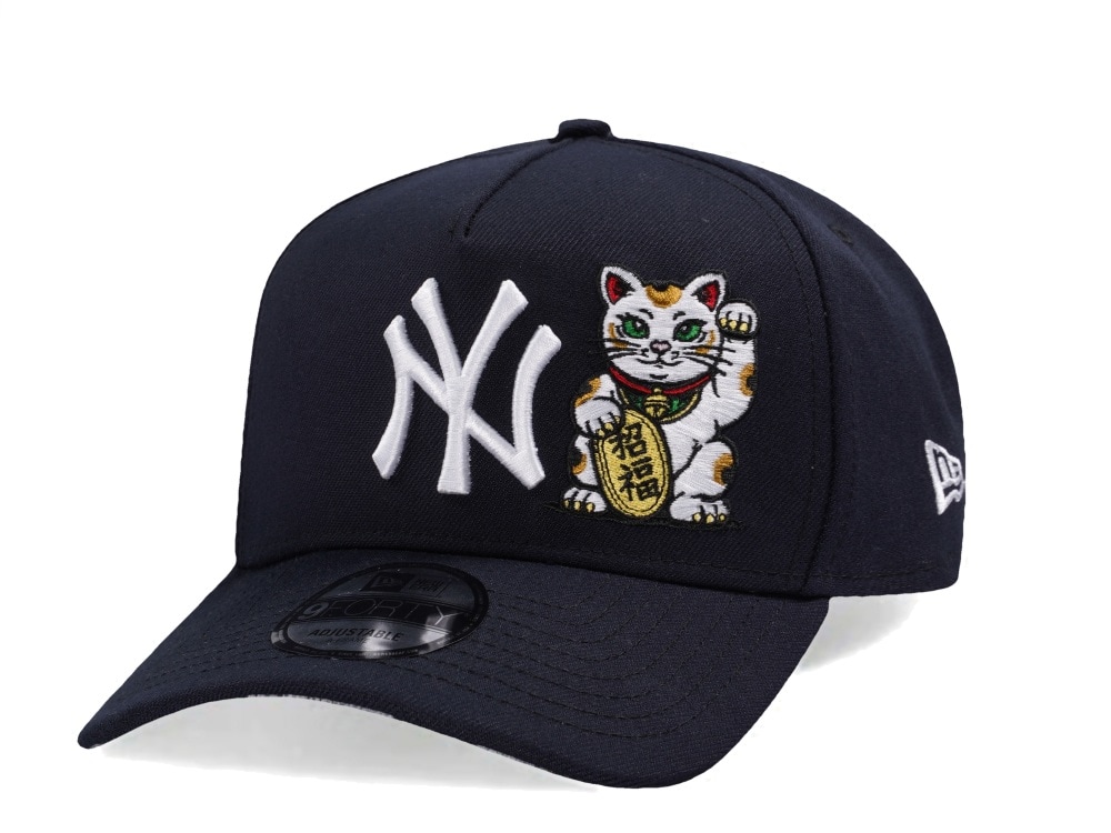 New Era New York Yankees World Series 1999 Lucky Cat Navy Prime Edition 9Forty A Frame Snapback Hat