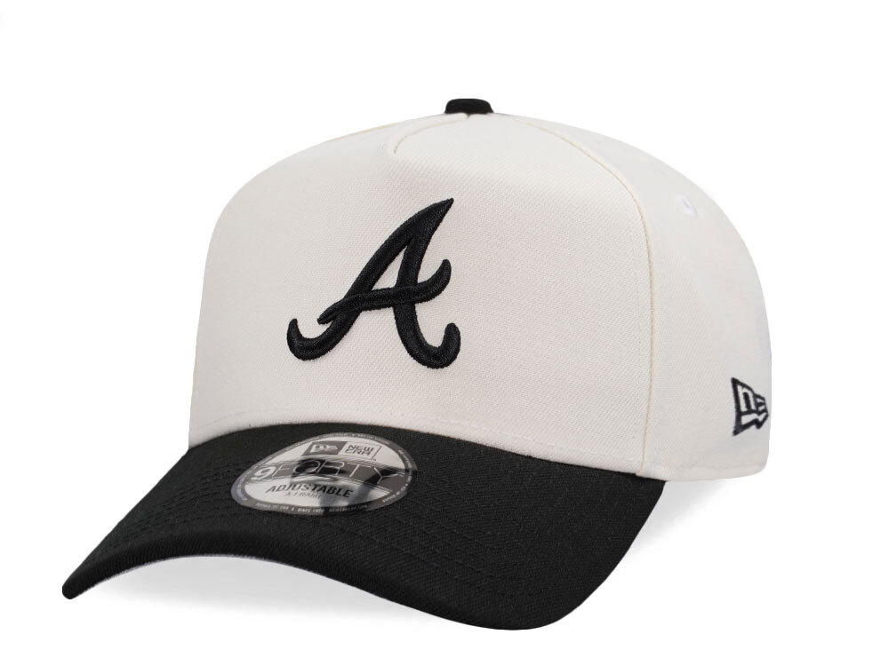 New Era Atlanta Braves Chrome Two Tone Edition 9Forty A Frame