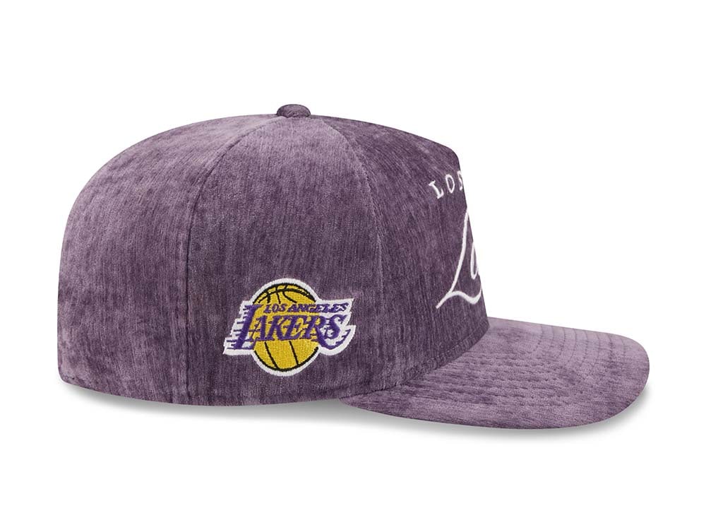 New Era Los Angeles Lakers Team Script 19Twenty Snapback Hat