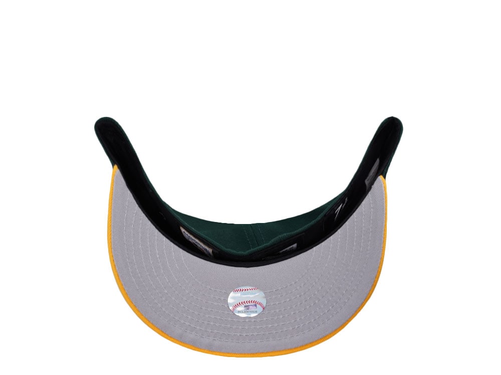 New Era Oakland Athletics World Series 1989 Green Two Tone Edition 59Fifty Pre Curved Fitted Hat