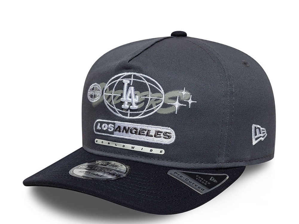 New Era Los Angeles Dodgers Graphic Gray Two Tone Edition 19Twenty Snapback Hat