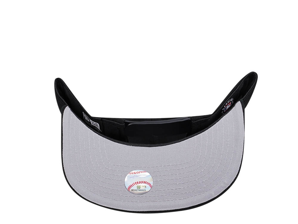 New Era New York Mets Black Classic Edition Golfer Snapback Hat