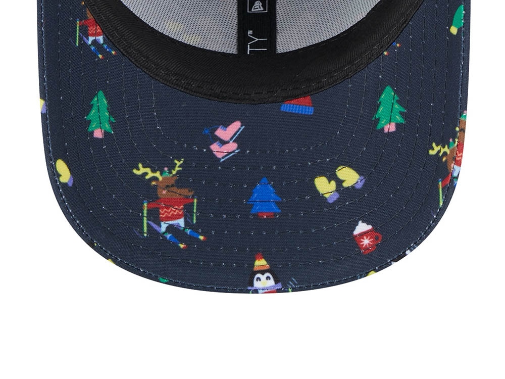 New Era New York Yankees Festive Navy Kids 9Fifty Strapback Hat