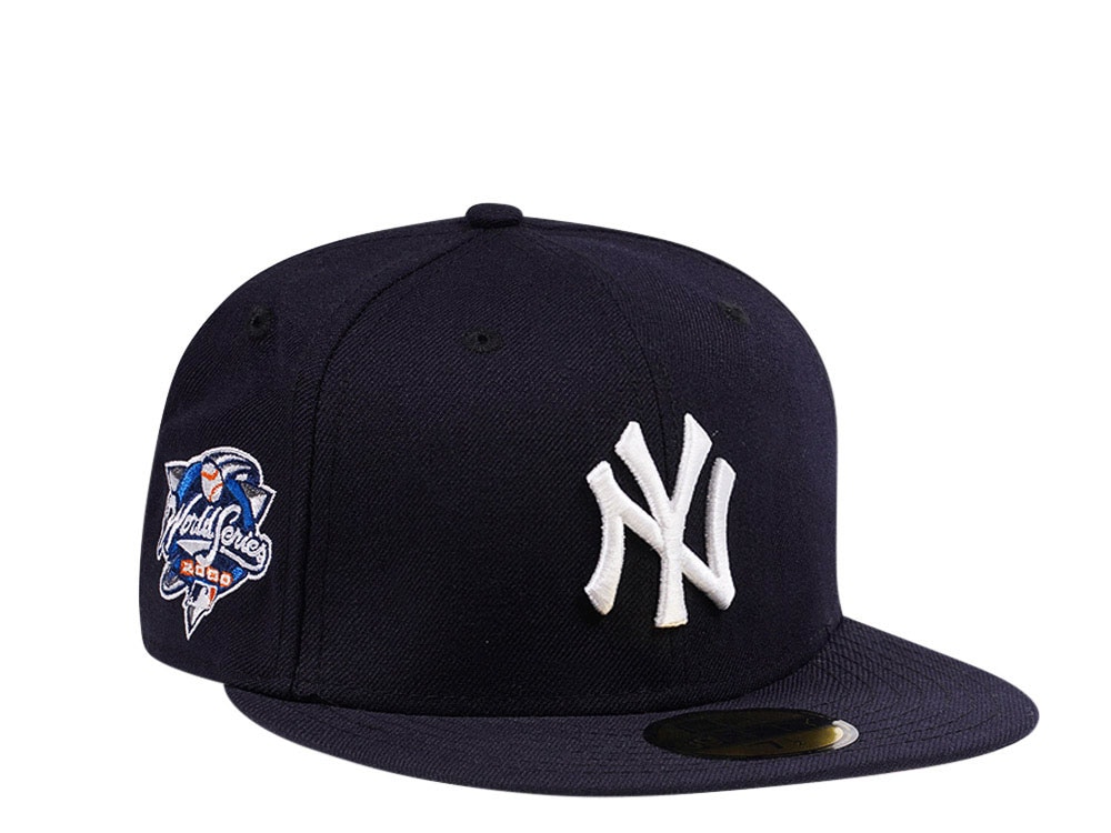 New Era New York Yankees World Series 2000 Navy and Pink Edition 59Fifty Fitted Hat