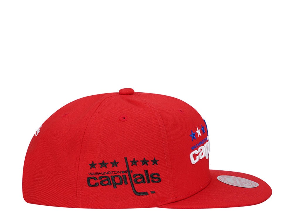 Mitchell & Ness Washington Capitals Alternate Flip Vintage  Snapback Hat