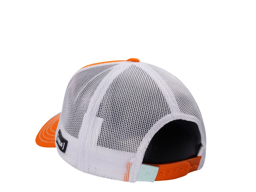 Capslab Looney Tunes Bugs Bunny Orange Trucker Snapback Hat