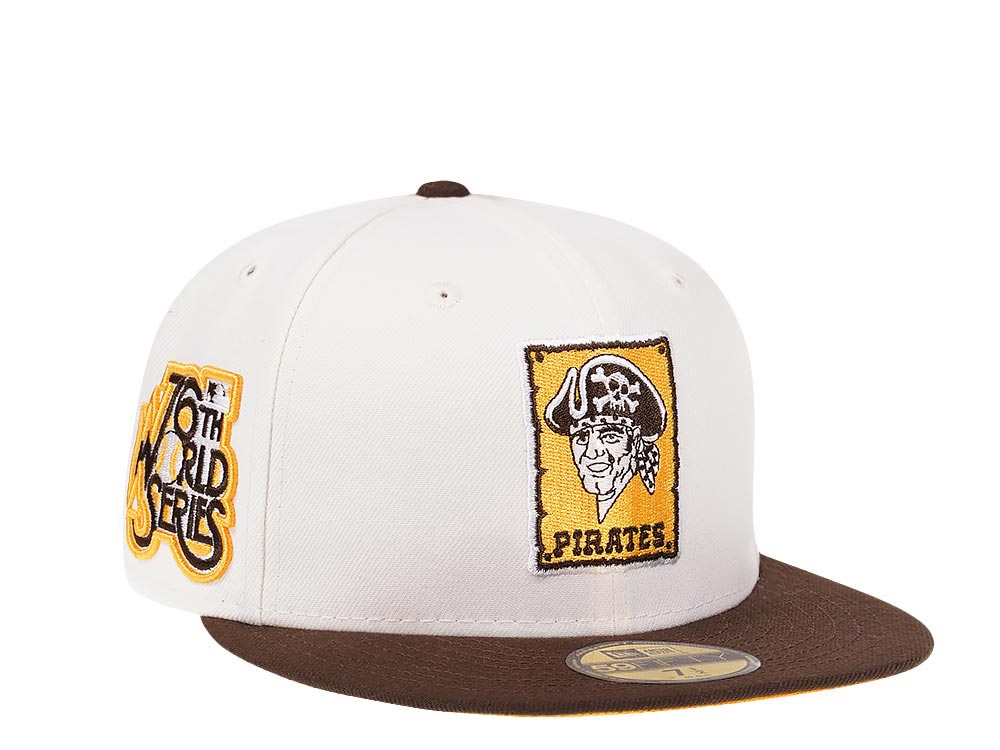 New Era Pittsburgh Pirates World Series 1979 Chrome Two Tone Edition 59Fifty Fitted Hat