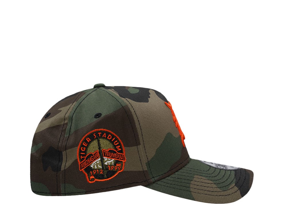 New Era Detroit Tigers Stadium Camo Edition 9Forty A Frame Snapback Hat