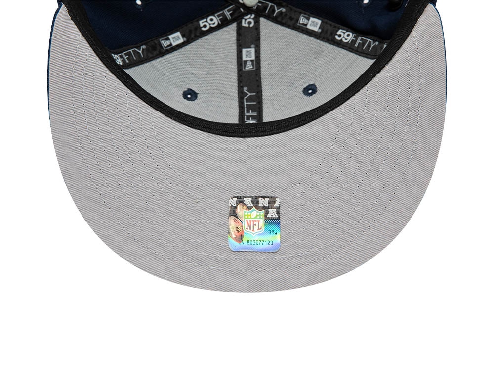 New Era Seattle Seahawks Historicchamps Navy 59Fifty Fitted Hat