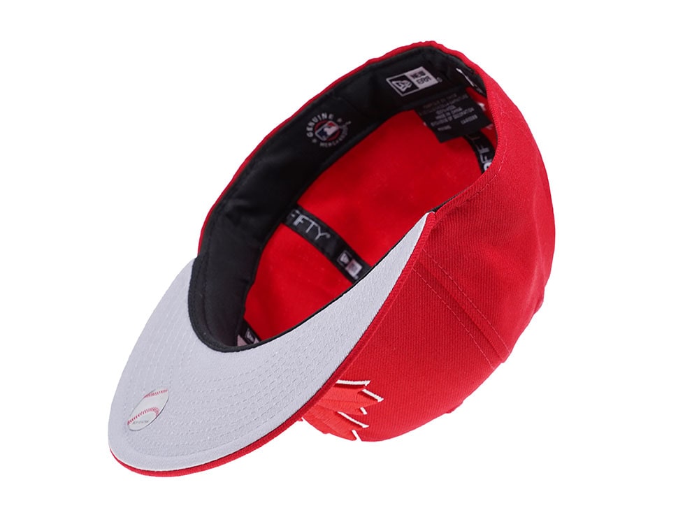 New Era Toronto Blue Jays Canada Red Edition 59Fifty Fitted Hat