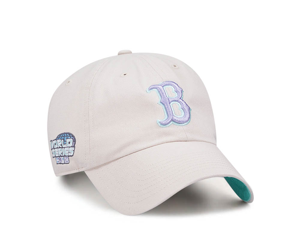 47Brand Boston Red Sox World Series 2004 Bone Double Under Clean Up Strapback Hat