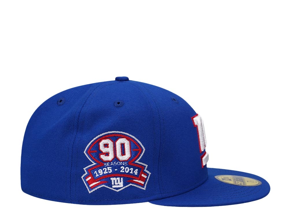 New Era New York Giants 90 Seasons Royal Blue Classic Edition 59Fifty Fitted Hat