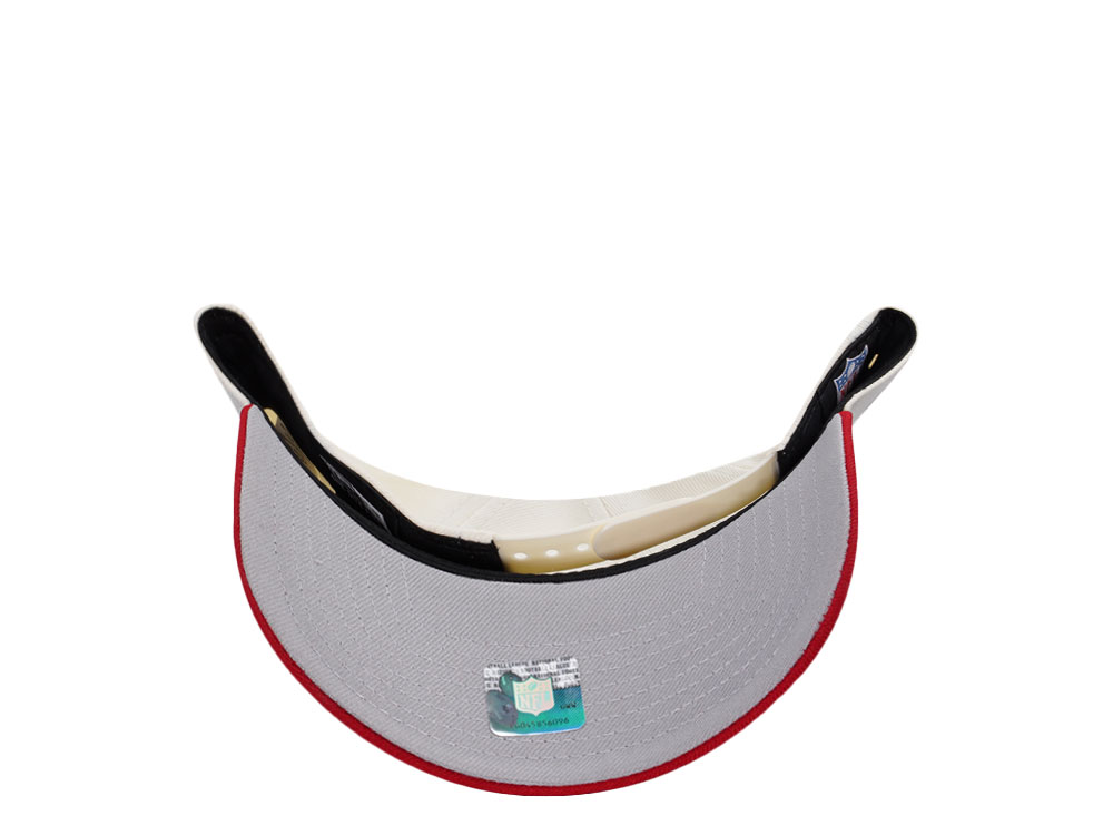 New Era San Francisco 49ers 70 Years Chrome Two Tone Edition 9Forty A Frame Snapback Hat