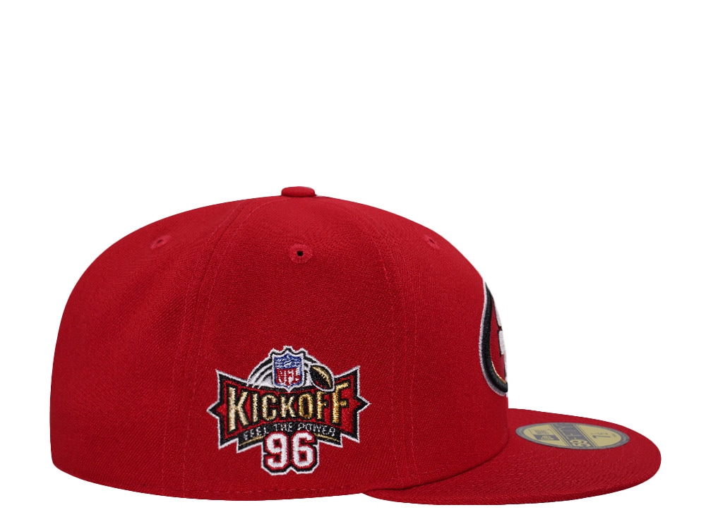 New Era San Francisco 49ers Kickoff 1996 Red Prime Edition 59Fifty Fitted Hat
