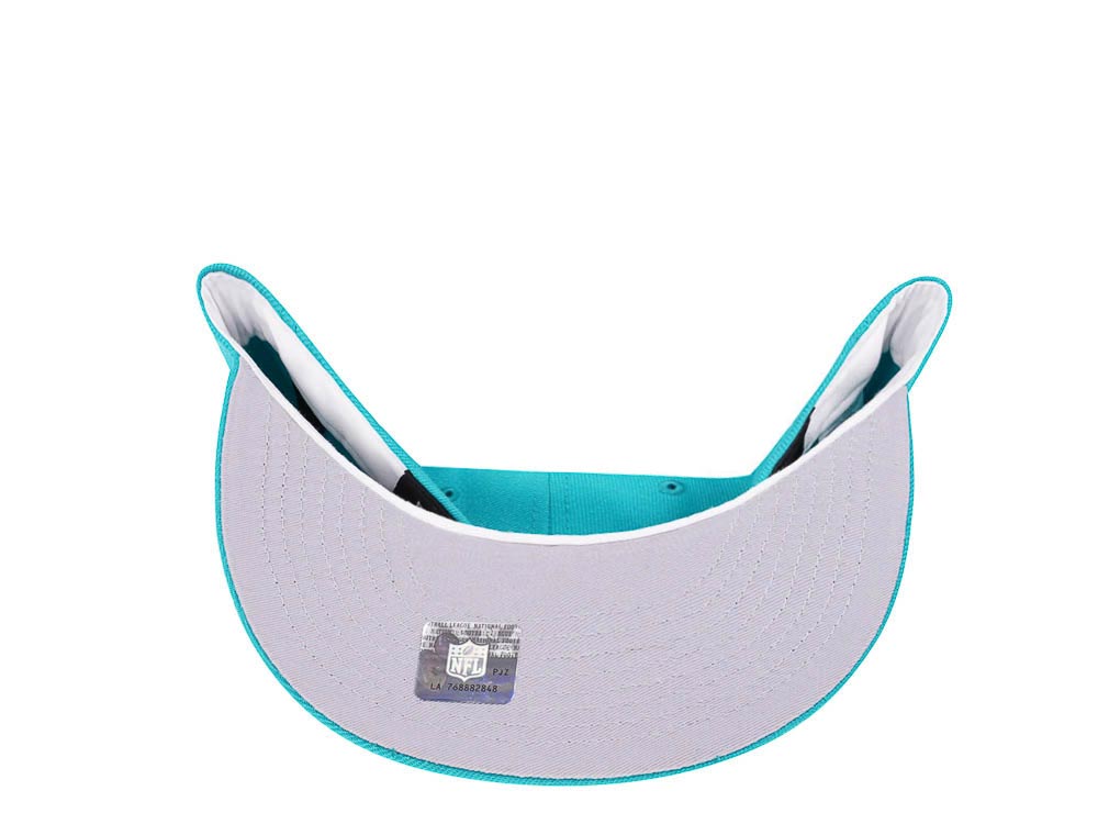 New Era Miami Dolphins Teal Classic Edition 59Fifty Fitted Hat