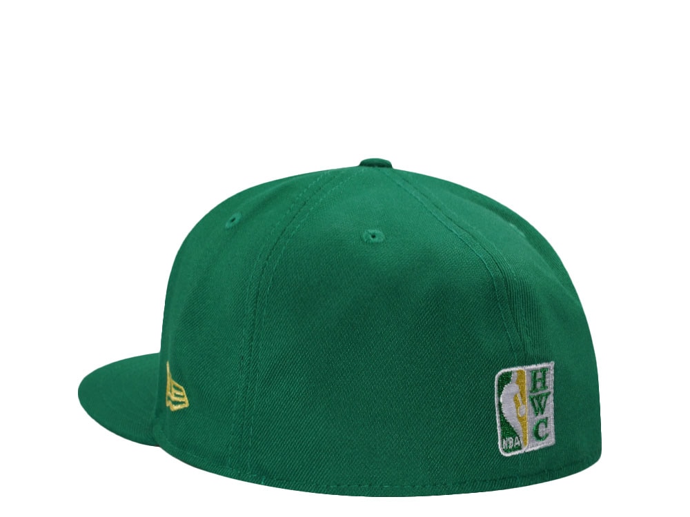 New Era Detroit Pistons Eastern Conference Green Prime Edition 59Fifty Fitted Hat