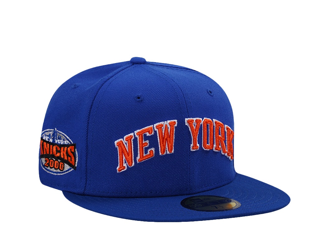 New Era New York Knicks 2000 Blue Prime Edition 59Fifty Fitted Hat