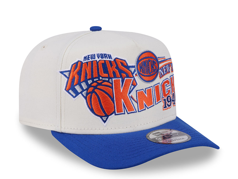 New Era New York Knicks 1946 Classic Edition 9Fifty A Frame Snapback Hat