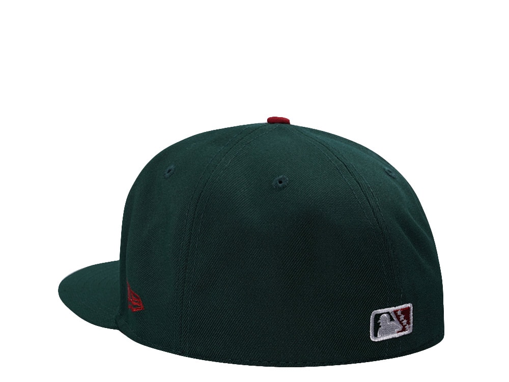 New Era Tulsa Drillers Dark Green Prime Edition 59Fifty Fitted Hat